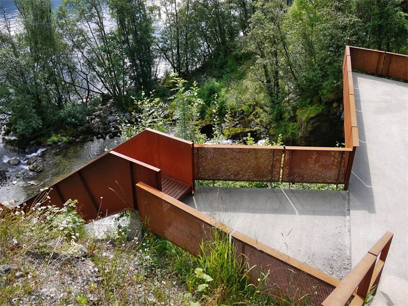 nostalgia corten steel edging For Metal Art